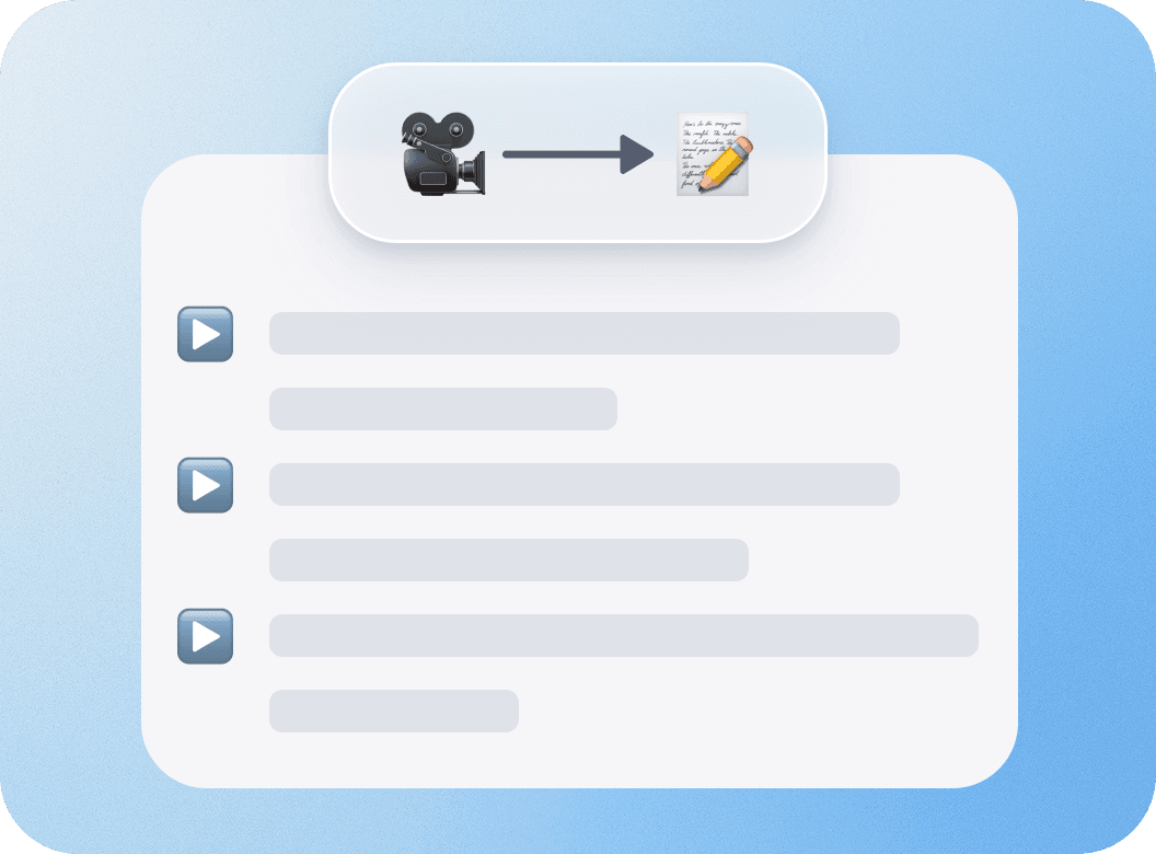 Transcription & Video Navigation